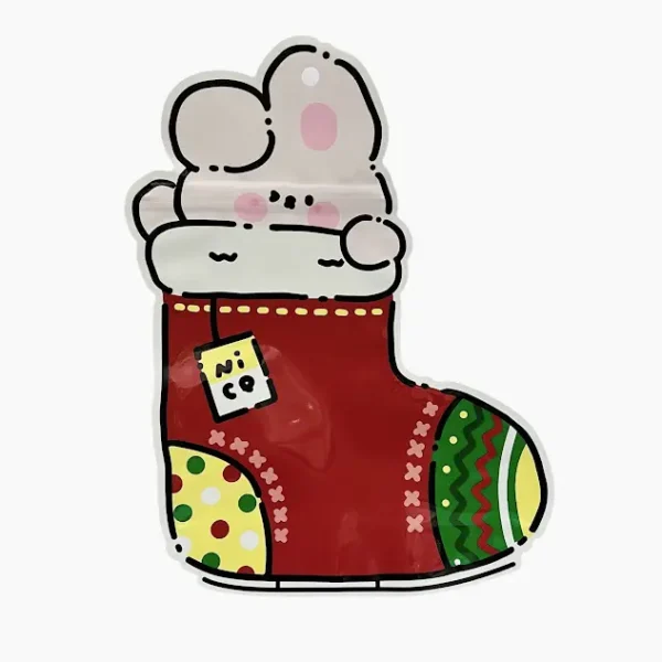 Túi zip xếp đáy