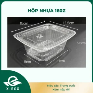 Hộp nhựa 12oz Trong suốt (Sao chép)