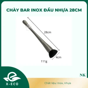Chày bar inox đầu nhựa