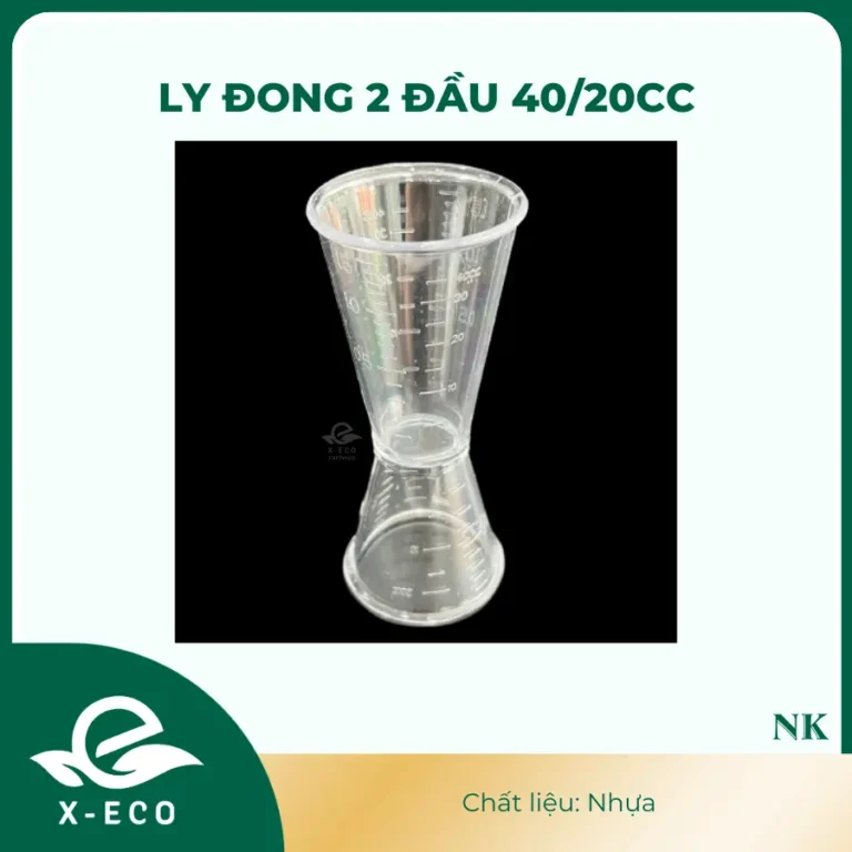 Ly đong 2 đầu 40/20cc