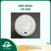 Nắp nhựa có nút bật – Trắng