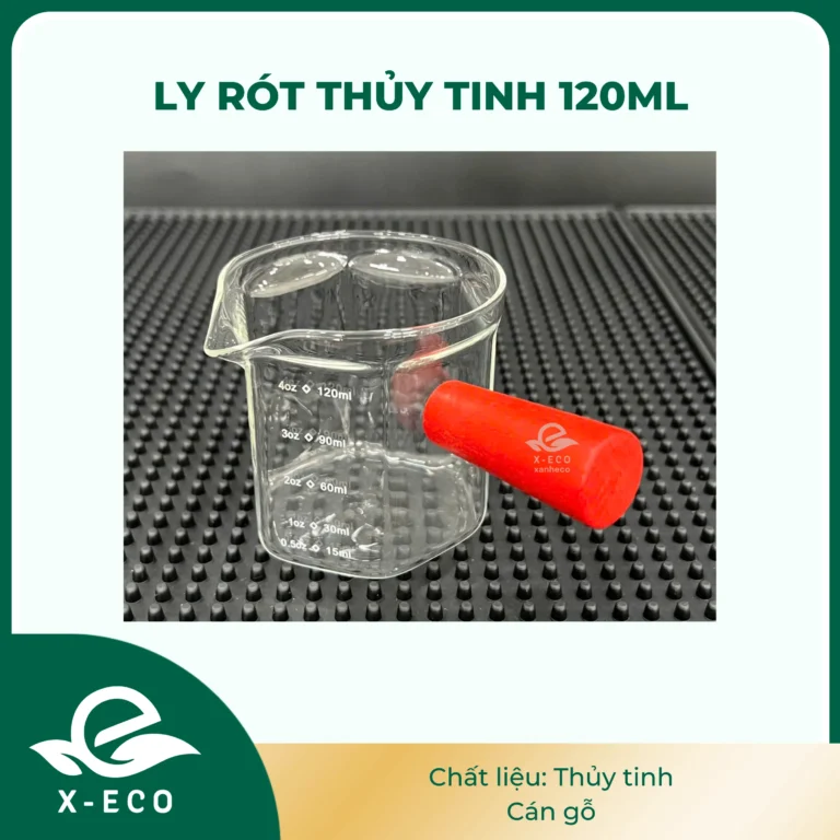 Ly rót thủy tinh 120ml